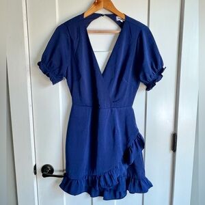 About Us Revolve Backless Dress